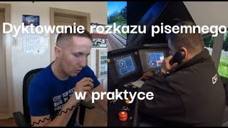 DYKTOWANIE ROZKAZU PISEMNEGO W PRAKTYCE [upl. by Navy]