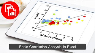 Perform Basic Correlation Analysis in Excel [upl. by Kaitlynn]