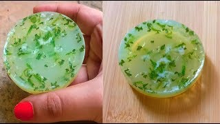 Aloevera Homemade Soap with Vitamin E Oil for Full Body Polishing amp Skin Whitening Body Acne [upl. by Begga]