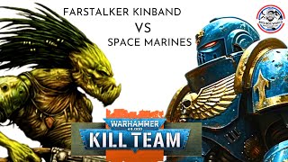 Warhammer 40k Kill Team Battle Report Kroot vs Space Marines warhammer40k spacemarines tauempire [upl. by Anayek]