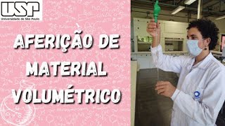 Aferição de material volumétrico [upl. by Ayhdnas]