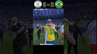 Argentina vs Brazil argentina brazil messi neymar football worldcup short [upl. by Olli225]