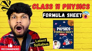 Launching Class 11 PHYSICS formulas 2024  2025  11 PAGES only  Trusted by 2000 topper students [upl. by Perla]