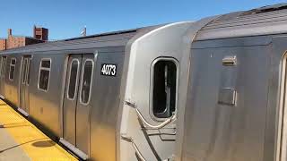 R211 A train 40704079 at Beach 67th Street [upl. by Yecats523]