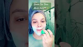 Green Tea Face Mask Stick🍵✨ shorts facemask skincareroutine glowupskin [upl. by Siahc]