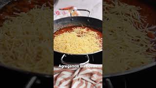 🦐🍜 Fideuá de Marisco  Receta Tradicional [upl. by Amandi]