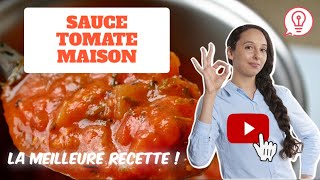 SAUCE Tomate MAISON  🍅Trop BON  😍 [upl. by Ananna]