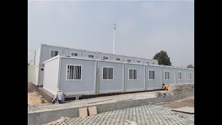 Modular Prefab House Luxury Trailer Prefab Tiny House Container [upl. by Nomar]