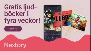 Gratis ljudböcker i 4 veckor hos Nextory [upl. by Yhtnomit]