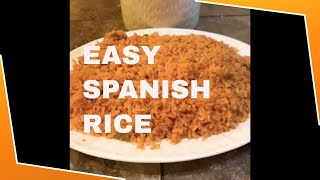 EASY Spanish Rice Recipe [upl. by Maia291]