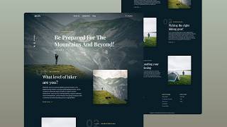 Responsive Travel Website Design  HTML CSS amp JS [upl. by Bettine]