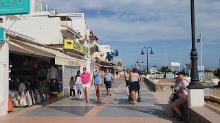 November 3rd 2024 Torremolinos Beach Walk Malaga Spain [upl. by Cord711]