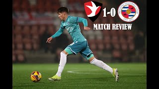 Cheltenham Town 10 Reading FC  EFL Trophy Matchday 2  Match Review [upl. by Ellissa]