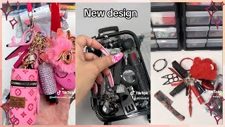 Packing Self Defense Keychain ASMR 577 ASMR Version I Mab Aesthetic [upl. by Anibur]