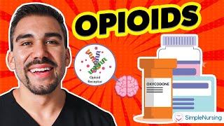 Opioid Pain Pharmacology Analgesics Nursing RN PN for NCLEX [upl. by Balac]