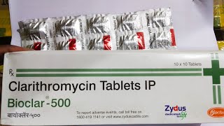 Bioclar 500 TabletsClarithromycin Tablets [upl. by Barron]