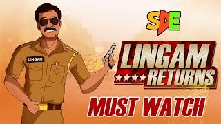 SINGHAM RETURNS TRAILER SPOOF  SHUDH DESI ENDINGS [upl. by Keavy348]