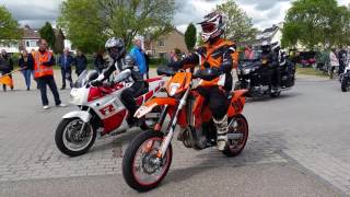 Motor elfstedentocht 2016 Leeuwarden [upl. by Nagaek]