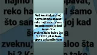 Spavanje sa komšinicom smehdosuza smeh humor [upl. by Omero]