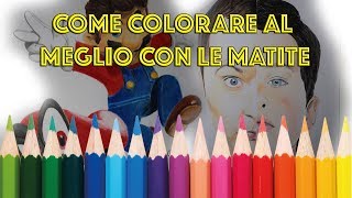 Come COLORARE con le matite  TUTORIAL  Gre95ta [upl. by Oiligriv501]