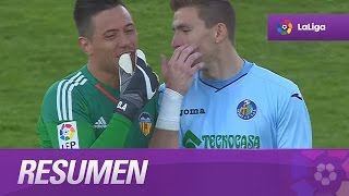 Resumen de Getafe CF 22 Valencia CF [upl. by Buderus890]