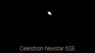 Saturn Celestron Nexstar 6SE [upl. by Baumann19]