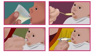 Feeding Expressed Breastmilk to Babies  English [upl. by Picardi289]