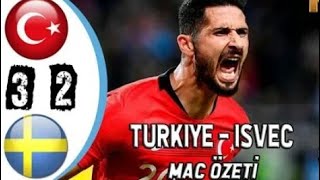 İsveç Türkiye 23 Geniş HD Maç Özeti 10 Eylül Pazartesi 2018 Abone Olurmusunuz [upl. by Neelia]