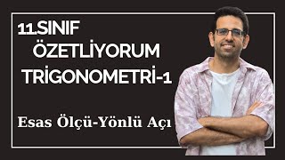 Trigonometri  Esas Ölçü Yönlü Açı  ÖZETLİYORUM [upl. by Hebert]