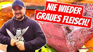 XXL RINDERFILET mit Ahornkruste im SMOKER GRILLEN  Klaus grillt [upl. by Aelsel]