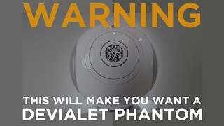 BOOM DEVIALET PHANTOM SPEAKER REVIEW [upl. by Bibby849]