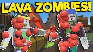 Lava Zombie Apocalypse amp Bandit Camp  Tiny Town VR Gameplay  HTC Vive VR Game [upl. by Goldsmith]