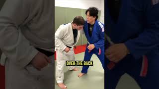 How Nicholas Meregali uses the Uchi Mata Throw Shigashi84 [upl. by Ahsok306]