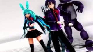 MMD DanceFNAFBACK IT UP  LIL E amp DJ FLEX NJCLUB [upl. by Ayotahc136]