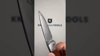 Mcusta MC 143G Shinra Mixture Teana ironwood gentlemans knife [upl. by Acirrej]