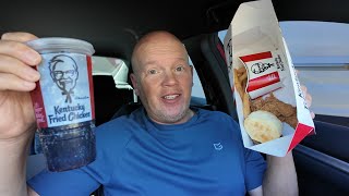 KFC New Original Recipe Tenders Review [upl. by Scottie]