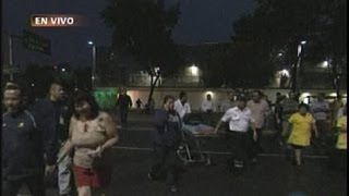 Temblor en México DF en vivo epicentro en Michoacán [upl. by Mcgannon]