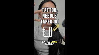 Tattoo Needle Tapers 101  Element Tattoo Supply [upl. by Adnoek]