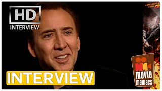 Ghost Rider 2  Nicolas Cage EXCLUSIVE interview 2012 [upl. by Menzies]