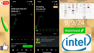 Robinhood Options Trading Portfolio  SPY Technical Analysis  NVDA INTC AMD MSFT AAPL Update 📈 [upl. by Rochell]