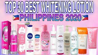 TOP 30 BEST WHITENING LOTION IN THE PHILIPPINES 2020🇵🇭 [upl. by Edahc]