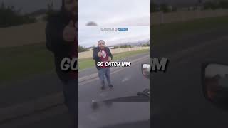 Biker Chases Car who BULLIED HIM😱 [upl. by Chernow]