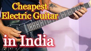 Cheapest Electric Guitar in India  Juarez Electric Guitar ReviewUnboxing [upl. by Otrebire]