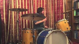 DRUM LESSON John Bonham Broken Triplets [upl. by Gamaliel]