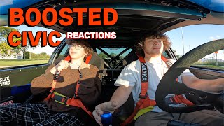 Getting Reactions To My New BOOSTED CIVIC [upl. by Gemma]