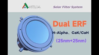 Antlia Dual ERF Solar Filter HAlphaCaKCaH（25nm25nm） [upl. by Khalin]