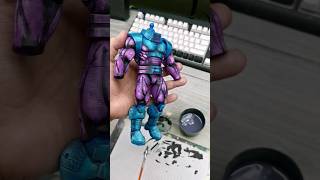 Marvel Legends Apocalypse custom repaint Work in progress 🙏🧿✨⭐🖌️🎨 [upl. by Remot]