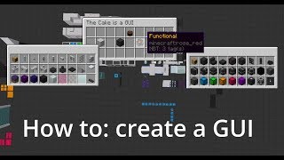 How to do your own GUIs with Datapacks [upl. by Cutlor]