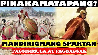 PINAKAMATAPANG NA MANDIRIGMA  ANG MGA MANDIRIGMANG SPARTAN [upl. by Nodyarb35]