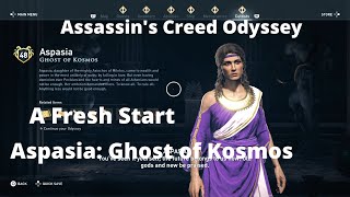 Assassins Creed Odyssey A Fresh Start Main Aspasia The Ghost of Kosmos Cultist [upl. by Sixla]